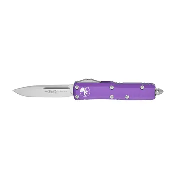 Автоматический нож Microtech UTX-85 S/E, сталь M390, рукоять алюминий, фиолетовый