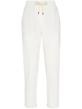 Спортивные брюки Brunello Cucinelli, белый