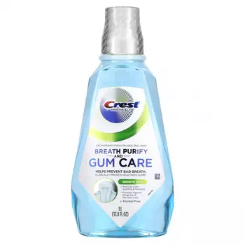 Crest, Pro Health, очищение дыхания и уход за деснами, мягкая мята, 1 л (33,8 жидк. Унции)