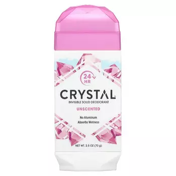 Crystal Body Deodorant, Натуральный дезодорант, без запаха, 2,5 унц. (70 г)