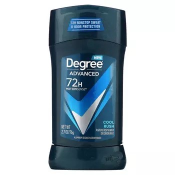 Degree, Advanced 72 Hour MotionSens, дезодорант-антиперспирант, Cool Rush, 76 г (2,7 унции)
