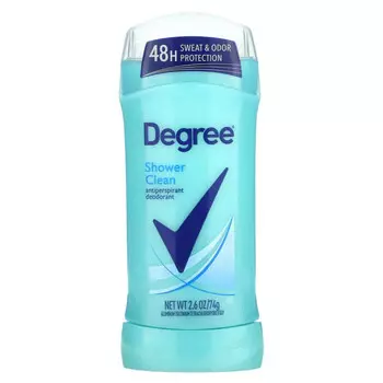 Degree, Дезодорант-антиперспирант, очищение для душа, 74 г (2,6 унции)
