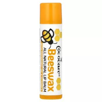 Cococare, Beeswax,полностью натуральный бальзам для губ, 4,2 г (15 унций)