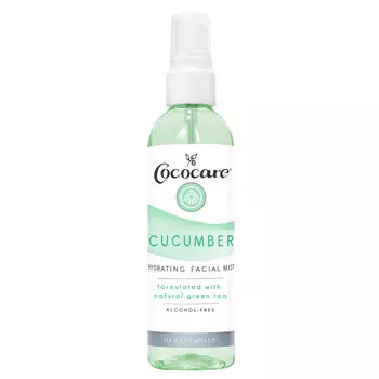 Cococare, Увлажняющий спрей для лица, с огурцом, 118 мл (4 жидк. Унции)