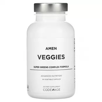 Codeage, Amen, овощи`` 90 растительных капсул