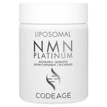 Codeage, Liposomal NMN, ресвератрол, кверцетин, 90 капсул
