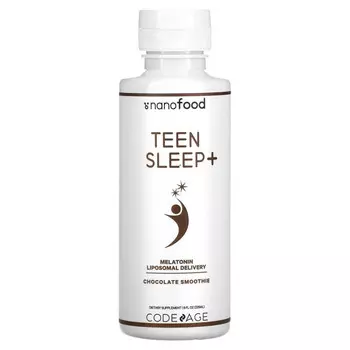 Codeage, Teen Sleep +, шоколадный смузи, 225 мл (8 жидк. Унций)