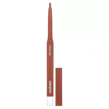 Colorgram, Artist Formula Cream Liner, 06 кораллово-коричневый, 0,25 г (0,008 унции)