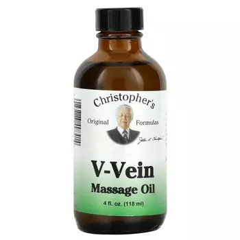 Christopher's Original Formulas, Массажное масло для V-вен, 118 мл (4 жидк. Унции)