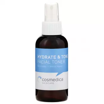 Cosmedica Skincare, Увлажняющий и тонизирующий тоник для лица, розовая вода + гамамелис, 4 унции (120 мл)