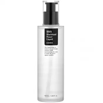 Cosrx, BHA Blackhead Power Liquid, лосьон для проблемной кожи с BHA, 100 мл (3,38 жидк. унции)