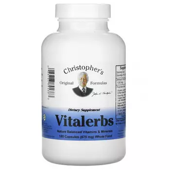 Christopher's Original Formulas, Vitalerbs 180 капсул