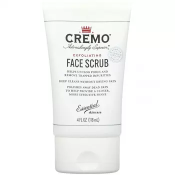 Cremo, Отшелушивающий скраб для лица, 118 мл (4 жидк. Унции)