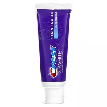 Crest, 3D White, зубная паста с фтором, очищающая от кариеса и мята, 87 г (3,1 унции)