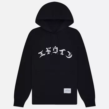 Мужская толстовка Edwin High Life Low Levels Hoodie, цвет чёрный, размер XXL