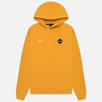 Мужская толстовка F.C. Real Bristol Big Logo Team Hoodie, цвет жёлтый, размер M