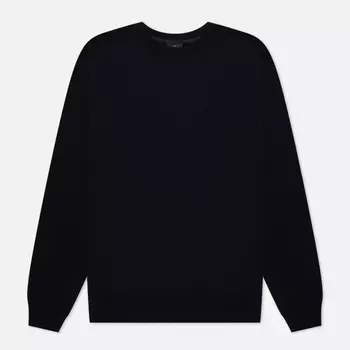 Мужская толстовка F.C. Real Bristol Synthetic Leather Applique Crew Neck, цвет чёрный, размер L