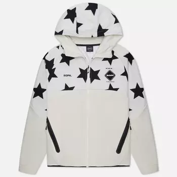 Мужская толстовка F.C. Real Bristol Ventilation Hoodie, цвет белый, размер L