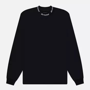 Мужская толстовка F.C. Real Bristol Windproof Neck Logo Baggy Top, цвет чёрный, размер XL