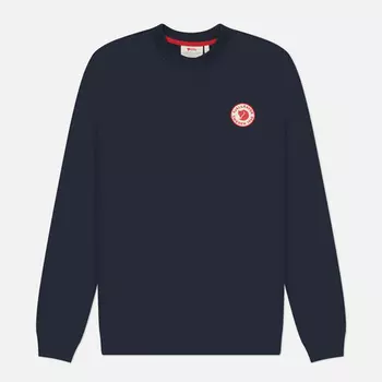 Мужская толстовка Fjallraven 1960 Logo Badge, цвет синий, размер M