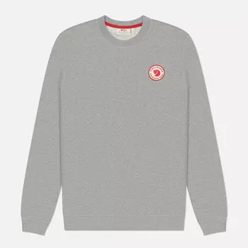 Мужская толстовка Fjallraven 1960 Logo Badge, цвет серый, размер XL
