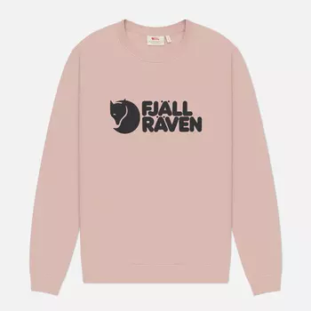 Мужская толстовка Fjallraven Logo Sweater, цвет розовый, размер XL
