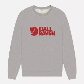 Мужская толстовка Fjallraven Logo Sweater, цвет серый, размер L