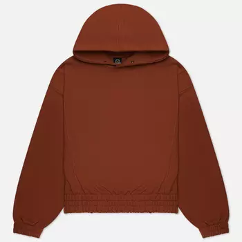 Мужская толстовка FrizmWORKS Banding Snap Hoodie, цвет коричневый, размер L
