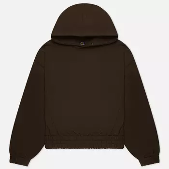 Мужская толстовка FrizmWORKS Banding Snap Hoodie, цвет коричневый, размер M