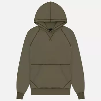 Мужская толстовка FrizmWORKS Cover Stitch Hoodie, цвет зелёный, размер XL