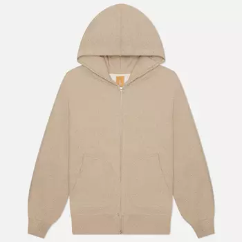 Мужская толстовка FrizmWORKS OG Bocaci Heavyweight Hoodie Zip Up Parka, цвет бежевый, размер S