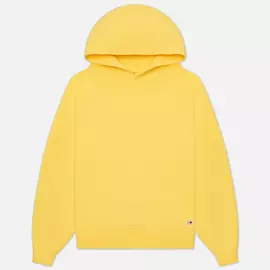 Мужская толстовка Edwin Blank Hoodie, цвет жёлтый, размер XL
