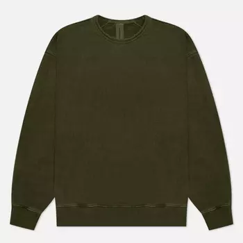 Мужская толстовка FrizmWORKS OG Pigment Dyeing Crew Neck, цвет зелёный, размер L