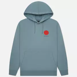 Мужская толстовка Edwin Japanese Sun Hoodie, цвет голубой, размер L