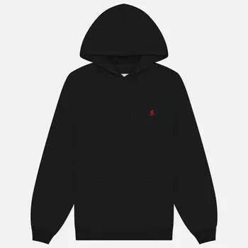 Мужская толстовка Gramicci One Point Hoodie, цвет чёрный, размер L