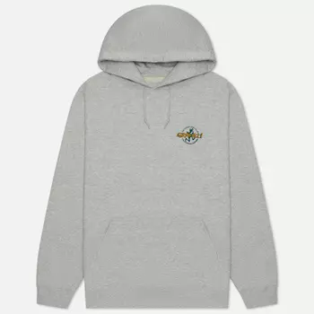 Мужская толстовка Gramicci Running Man Hoodie, цвет серый, размер XL