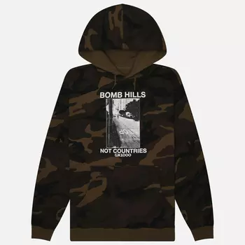 Мужская толстовка GX1000 Bomb Hills Hoodie, цвет камуфляжный, размер XL