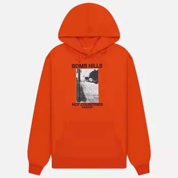 Мужская толстовка GX1000 Bomb Hills Hoodie, цвет оранжевый, размер XL