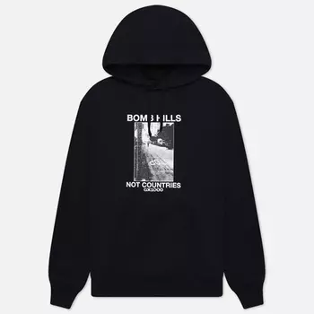 Мужская толстовка GX1000 Bomb Hills Not Countries Hoodie, цвет чёрный, размер L