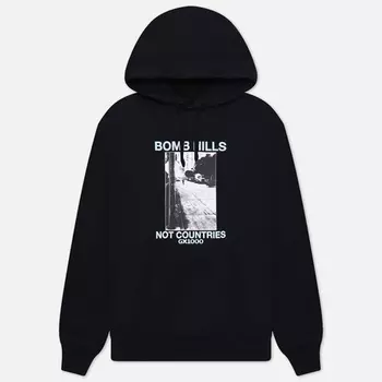 Мужская толстовка GX1000 Bomb Hills Not Countries Hoodie, цвет чёрный, размер XL
