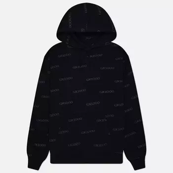 Мужская толстовка GX1000 OG Logo All Over Print Hoodie, цвет чёрный, размер XXL