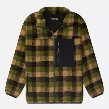 Мужская толстовка GX1000 Sherpa Fleece, цвет зелёный, размер XXL
