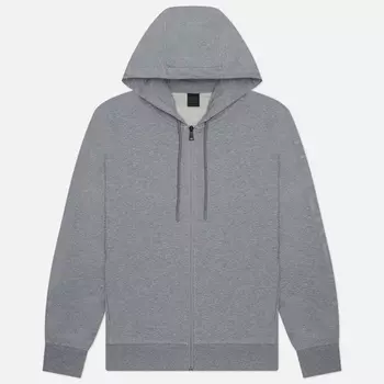 Мужская толстовка Hackett Essential Hoodie Full Zip, цвет серый, размер L