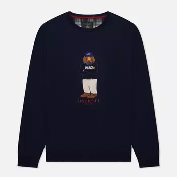 Мужская толстовка Hackett Harry Logo, цвет синий, размер L