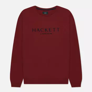 Мужская толстовка Hackett Heritage Crew, цвет бордовый, размер XL