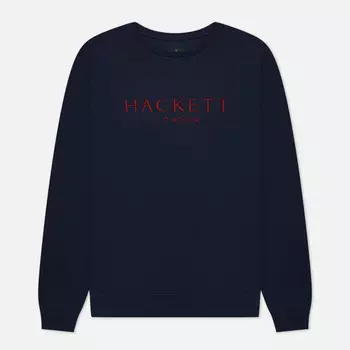 Мужская толстовка Hackett Heritage Crew, цвет синий, размер XXL