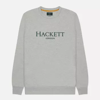 Мужская толстовка Hackett Heritage Crew Neck, цвет серый, размер S