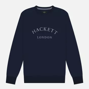 Мужская толстовка Hackett Heritage Essential Crew, цвет синий, размер XXL