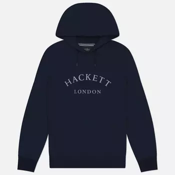 Мужская толстовка Hackett Heritage Essential Hoodie, цвет синий, размер XS