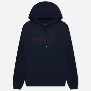 Мужская толстовка Hackett Heritage Hoodie, цвет синий, размер XXL